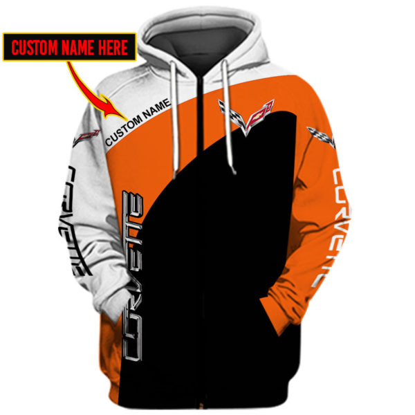 Custom Name Corvette, Corvette Hoodie, Hoodie Fashion, Hoodie Men/Women As79