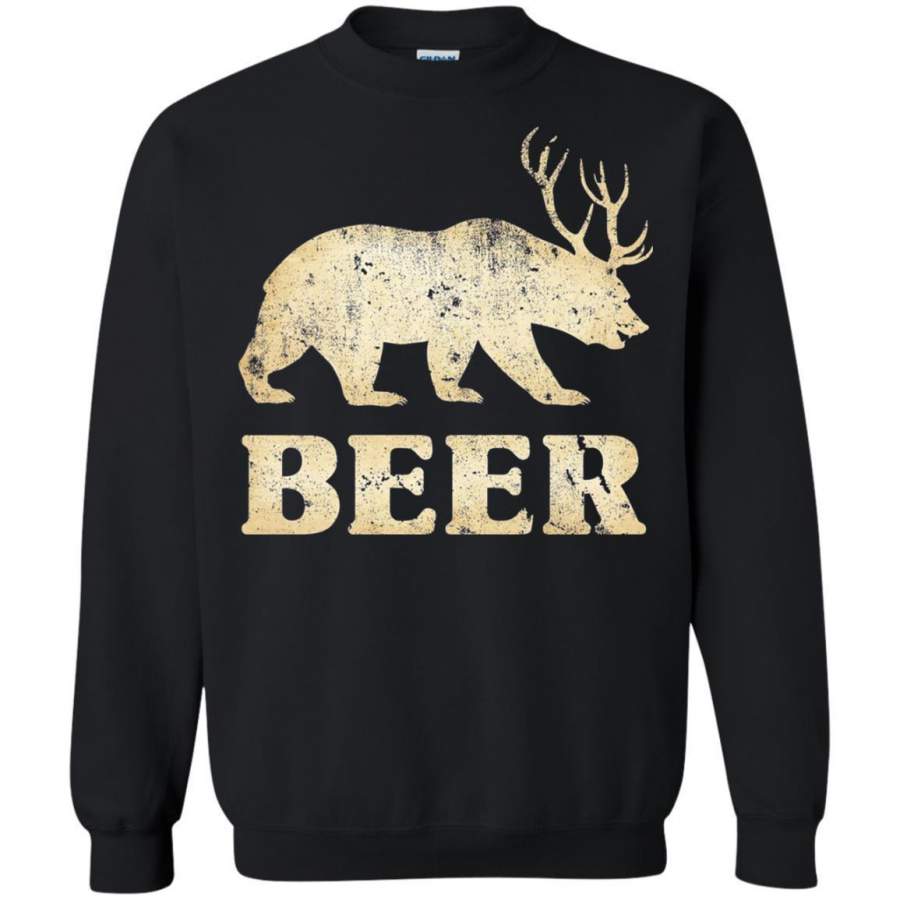 AGR Vintage Bear Funny Sweatshirt