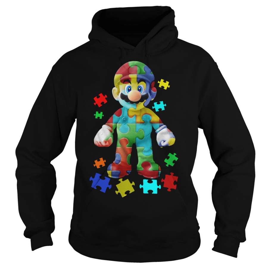 Super mario autism Hoodie – 2019