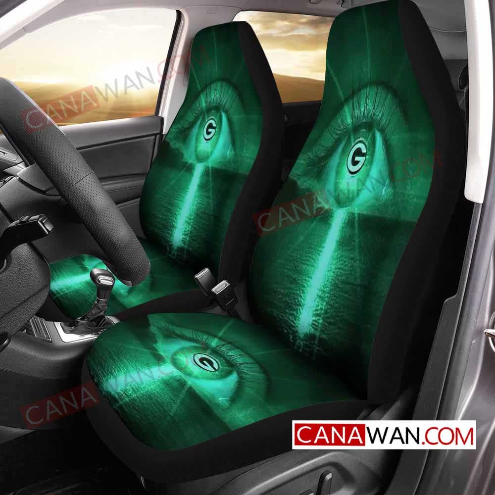 Green Bay Packers Style198 3D Customized Personalized Car Seat Cover