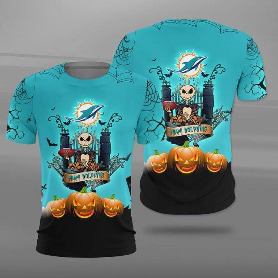 Miami Dolphins Halloween T-shirt