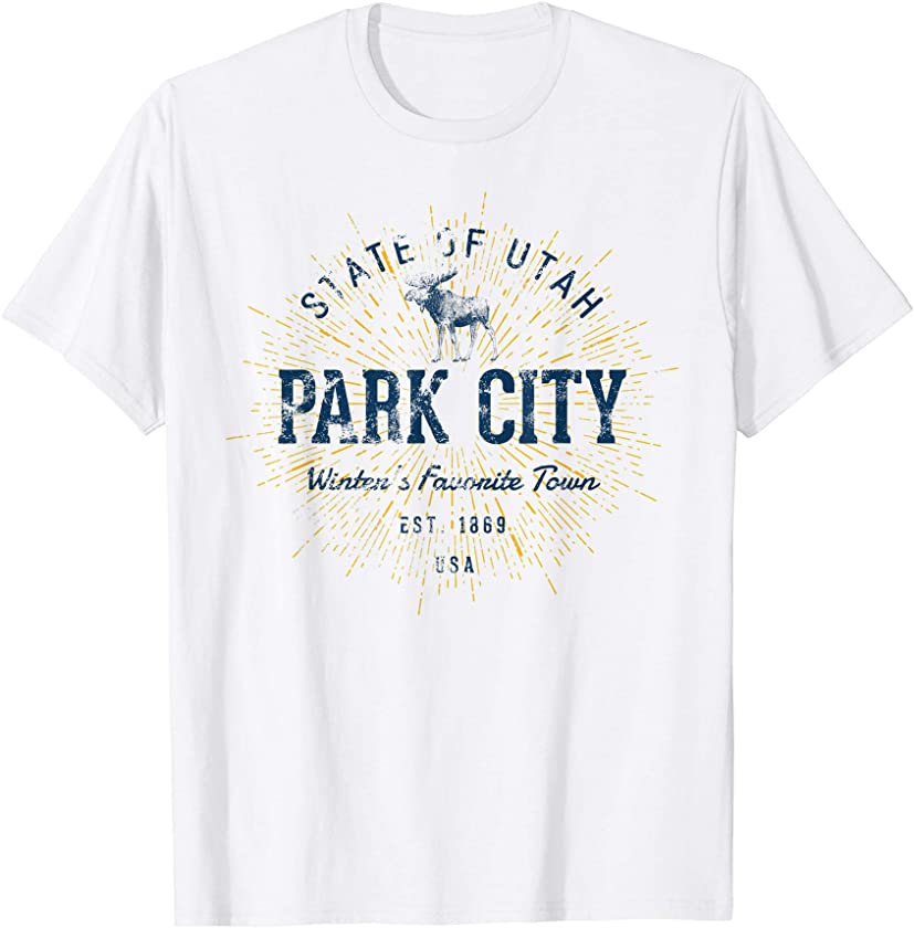 Vintage Park City Christmas Vacation T-Shirt