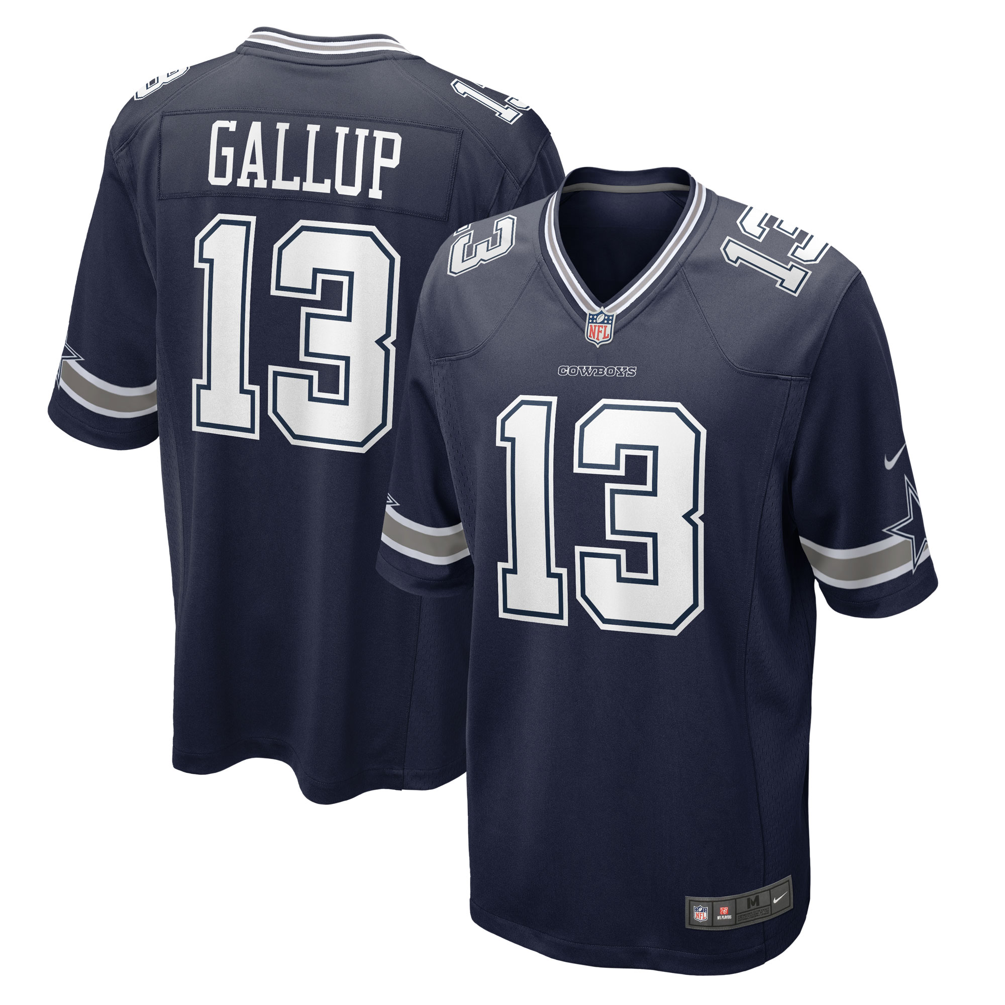 Michael Gallup Dallas Cowboys Game Jersey – Navy