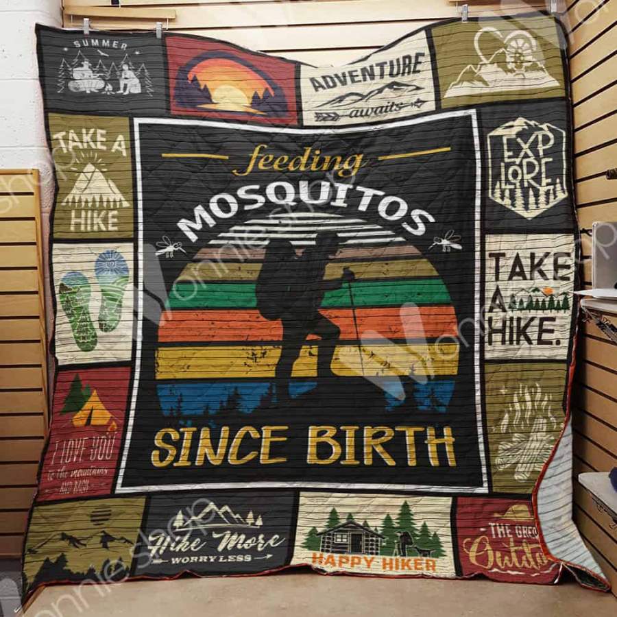 Wozoro Quilt Blanket Hiking Feeding Mosquitos Since Birth Twin Queen King Size