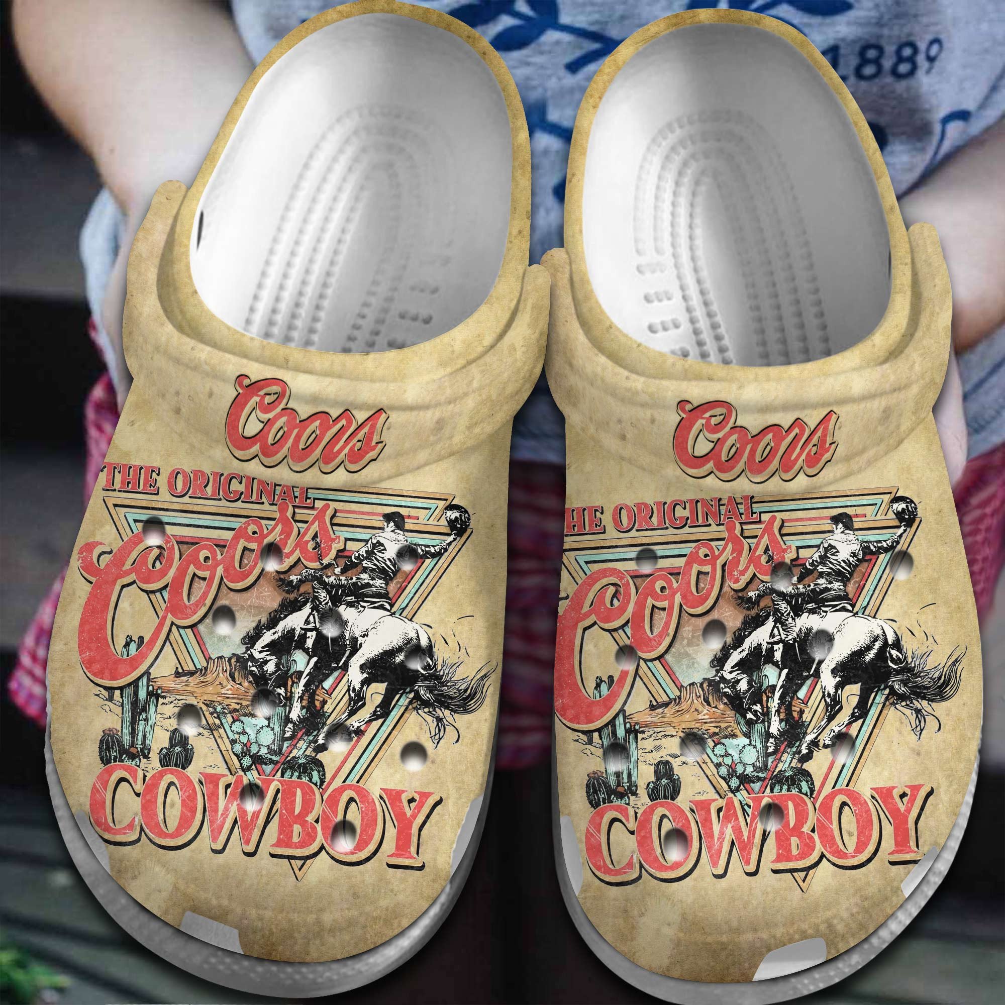 Coors Beer Crocs Crocband Clogs Shoes Comfortable For Men Women and Kids 4