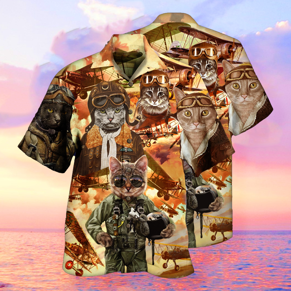 Pilot Cats Hawaii Shirt Ha82184