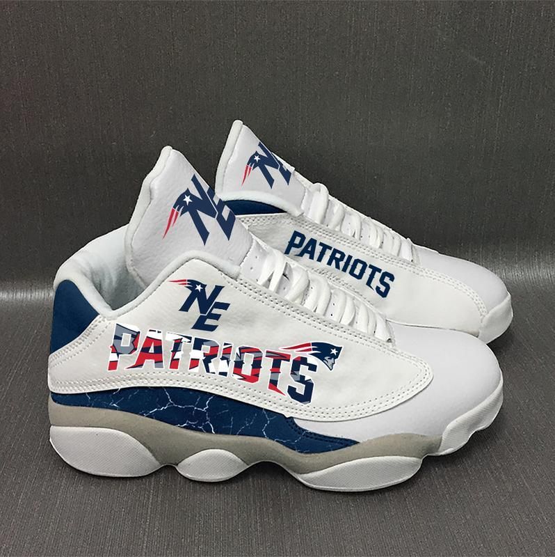 New England Patriots Jordan 13 Shoes Custom Jd13 Sneakers Sneakers Air Jordan 13 Sneaker Jd13 Sneakers Personalized Shoes Design