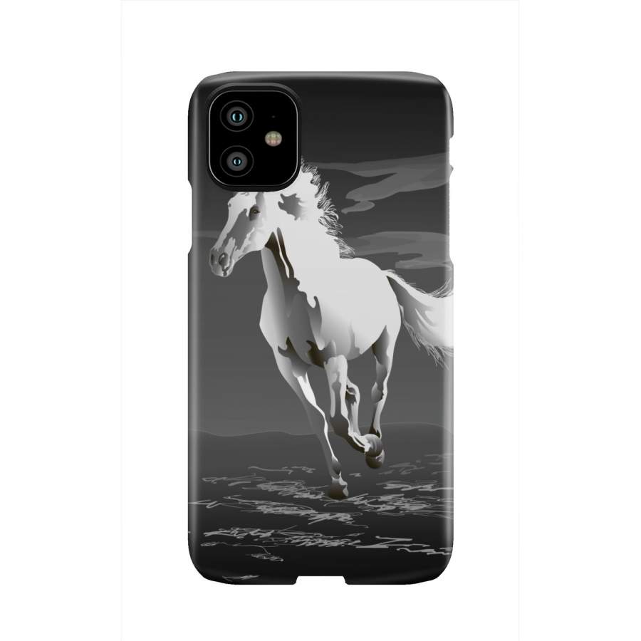 B&W Horse Phone Case