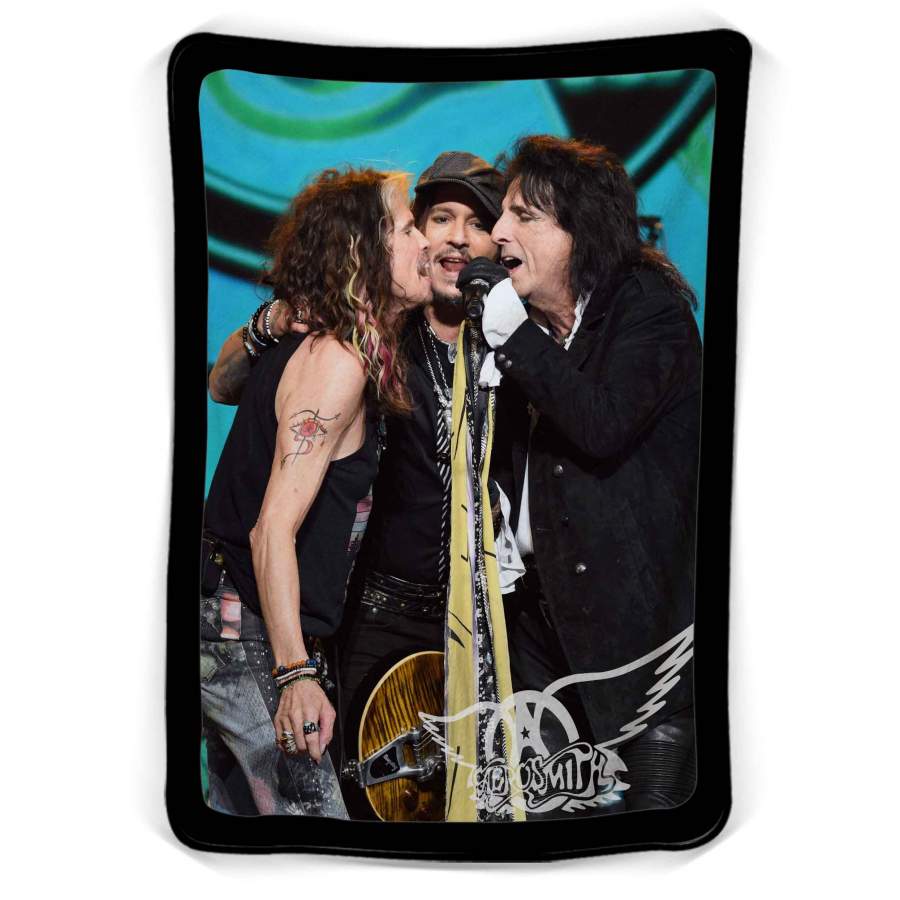 Aerosmith Band Fleece Blanket