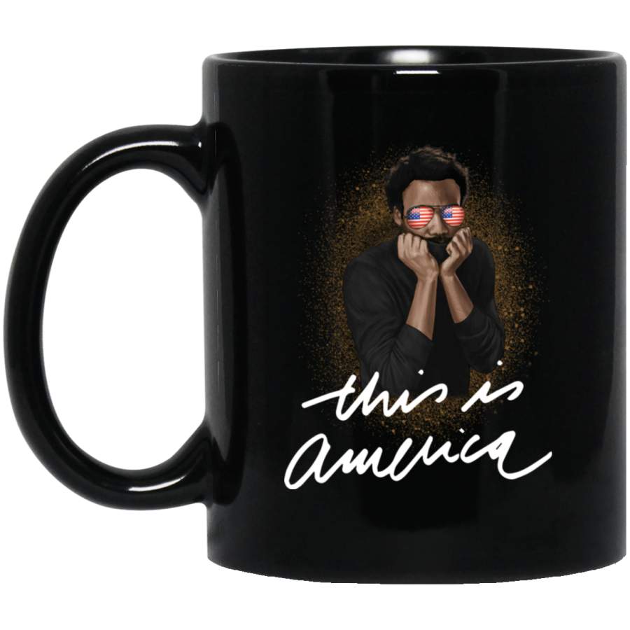 This Is America Mug African Coffee Cup For Afro Women Men Pro Black