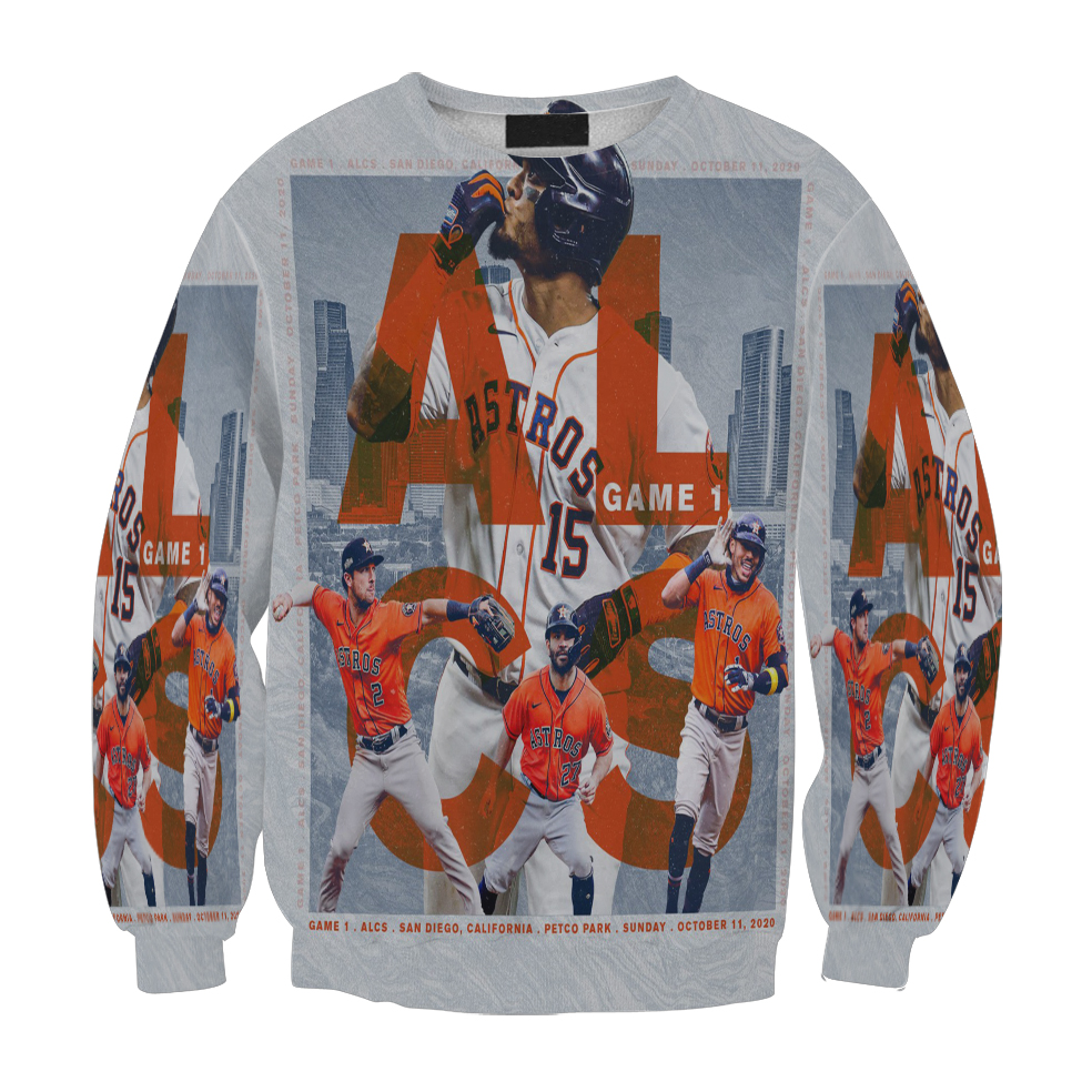 Houston Astros Team Alcs Gift For Fan 3D Full Printing Sweatshirt