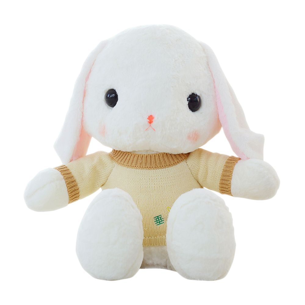 Joytoyx 20″ Cute Stuffed Bunny Plush Animal Toys with Yellow Sweater