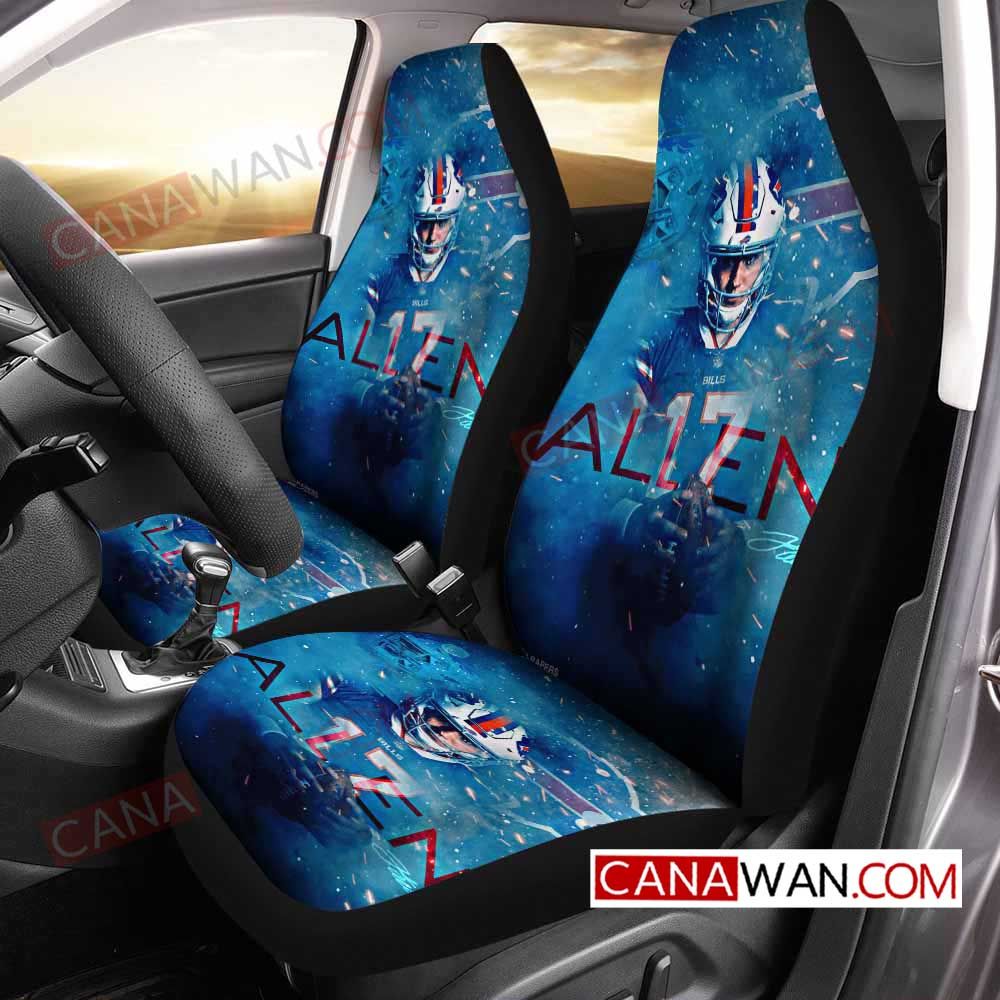 Buffalo Bills Style050 3D Customized Personalized Car Seat Cover