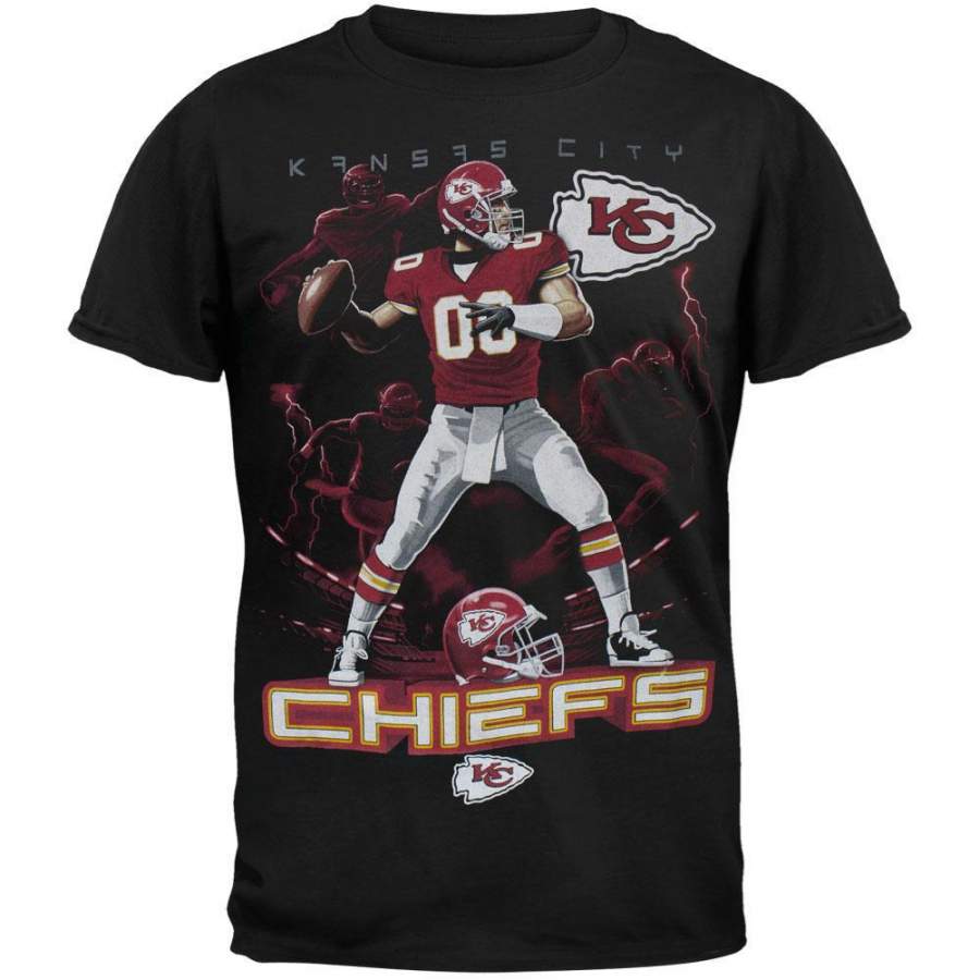 Kansas City Chiefs – Quarterback Adult T-Shirt