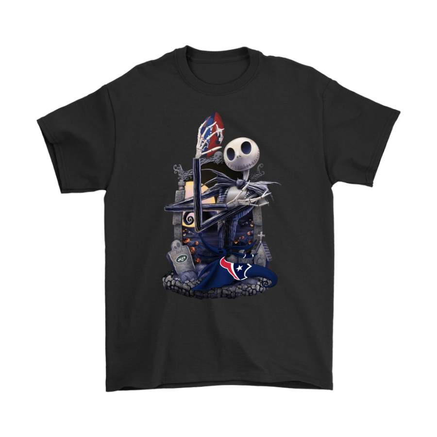 Houston Texans Jack Skellington Halloween Shirts