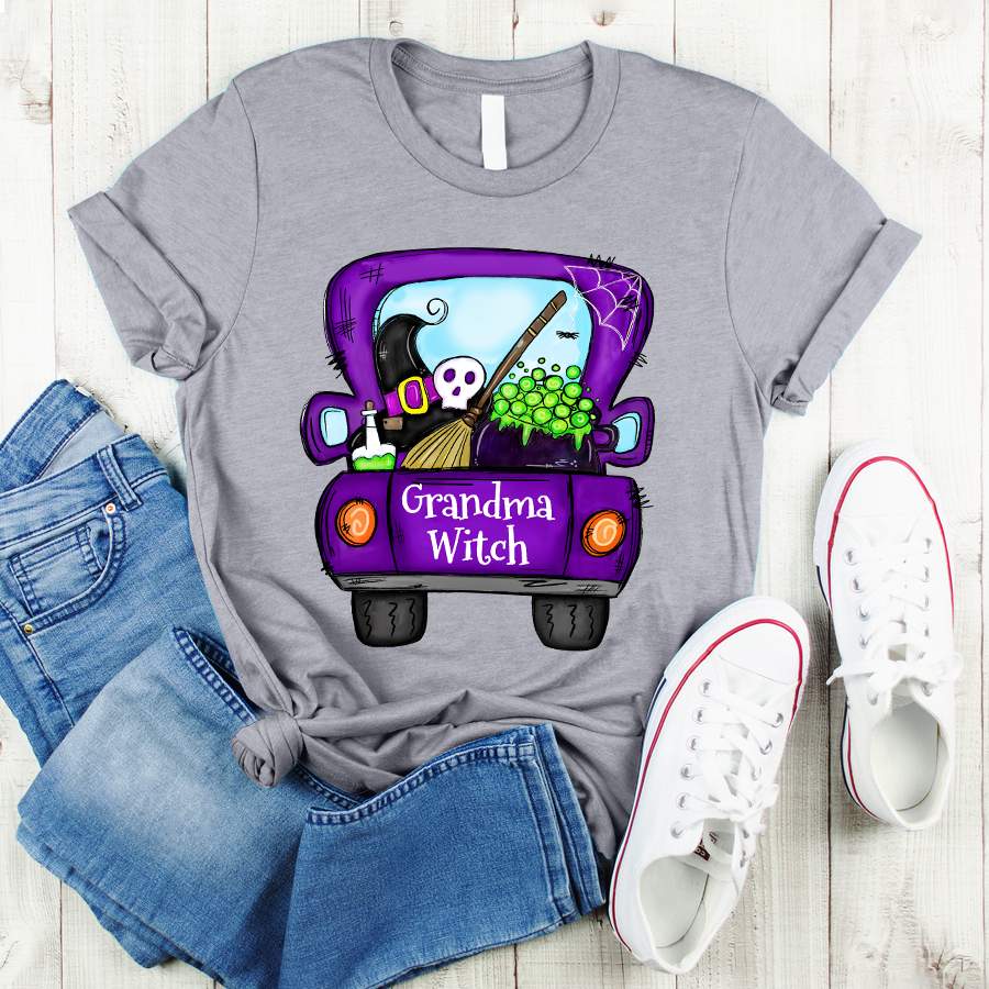 Personalized Grandma Witch – Halloween Shirt