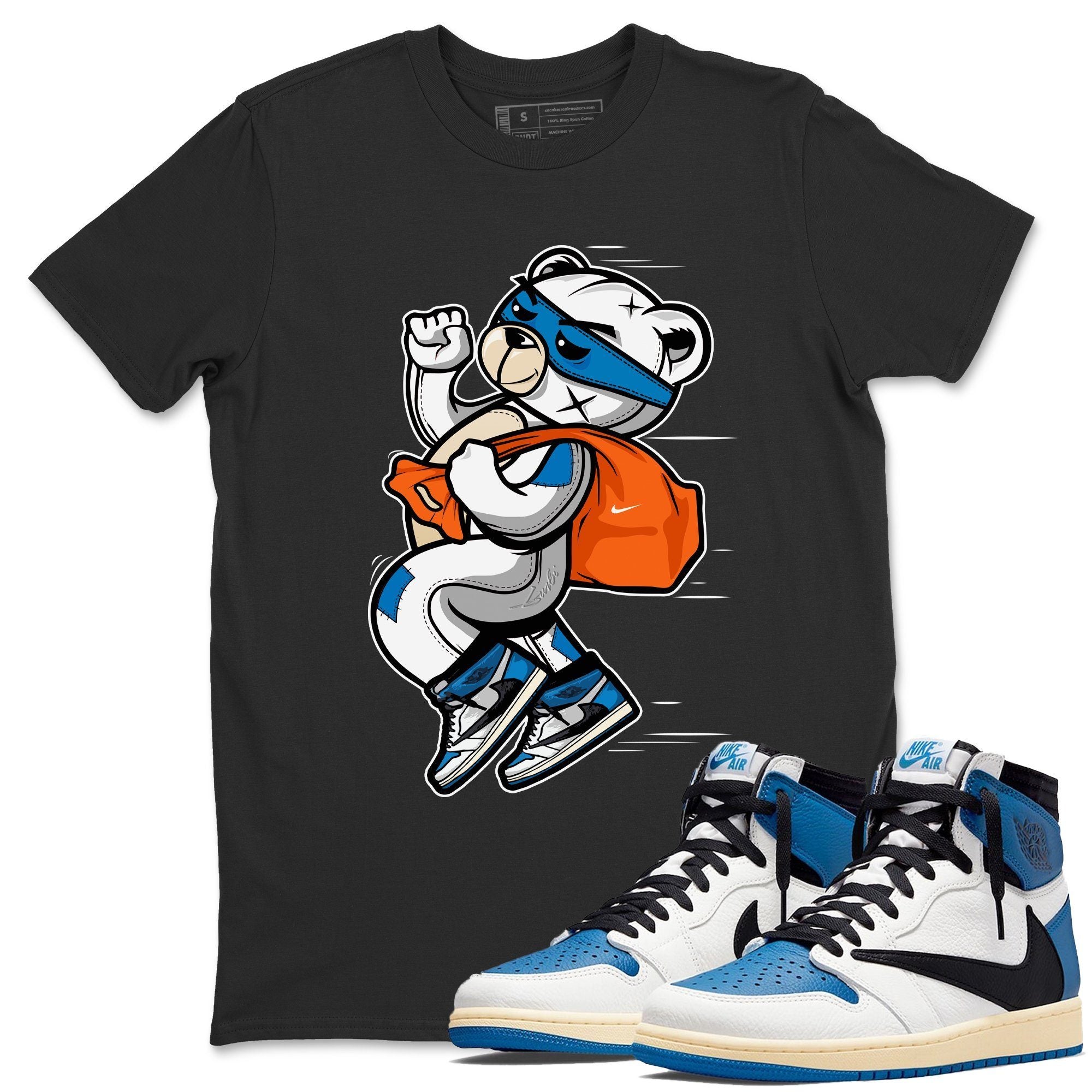 Thief Bear T-Shirt – Air Jordan 1 X Travis Scott X Fragment