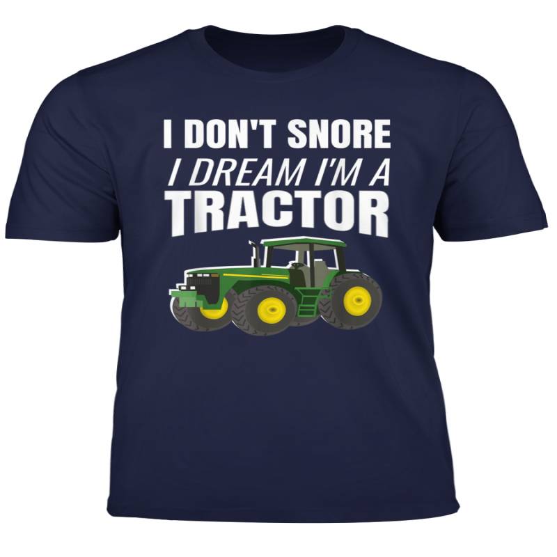 Tractor Enthusiast Snorer Farming Shirt