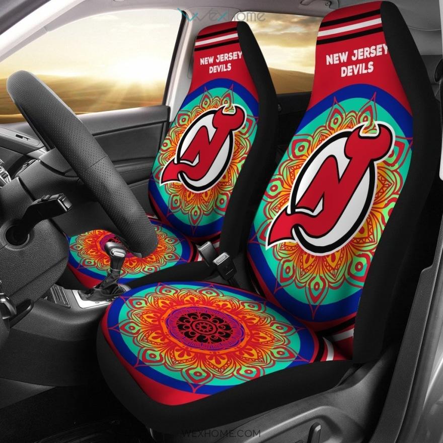 Magical And Vibrant New Jersey Devils Car Seat Covers Unique Car Gift 2021