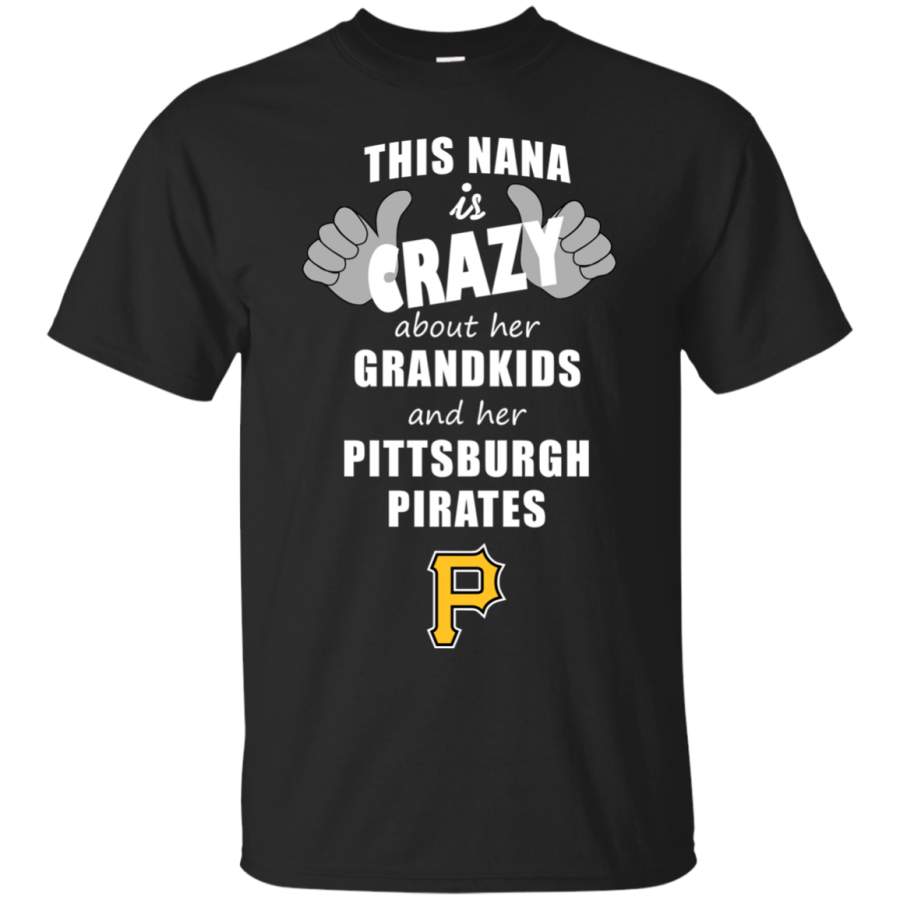 This Nana Is Crazy About Her Grandkids And Her Pittsburgh Pirates T Shirts