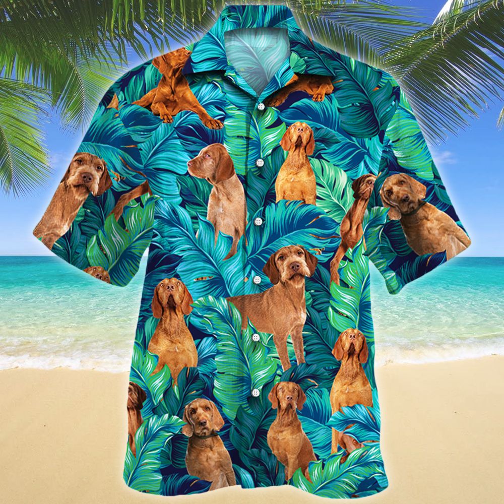 Wirehaired Vizsla Dog Lovers Hawaiian Shirt Ha42594