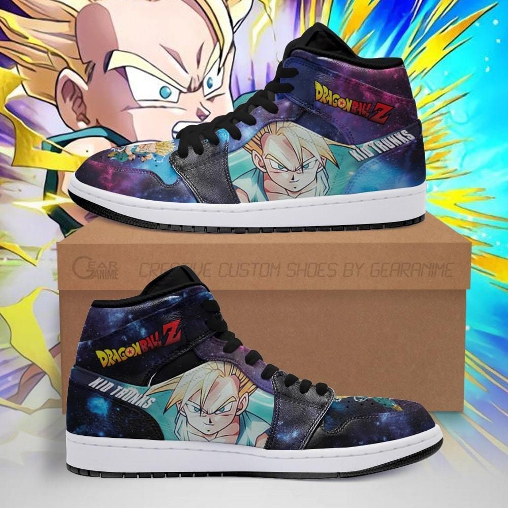 Kid Trunks Sneakers Galaxy Dragon Ball Z Anime Shoes Fan PT04 Jordan Sneaker