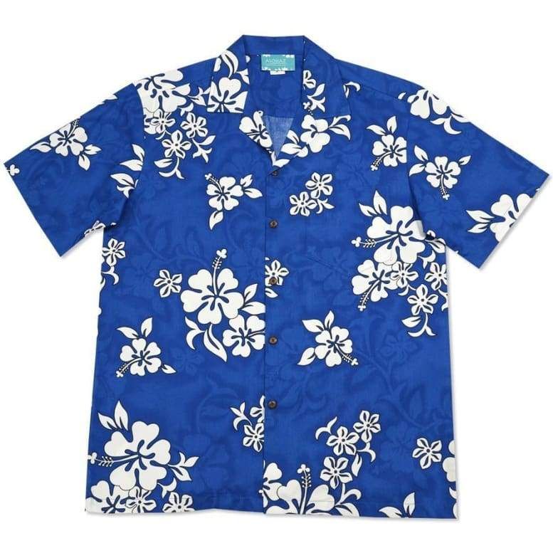 Floral Blue Awesome Design Hawaii Shirt Ha29452