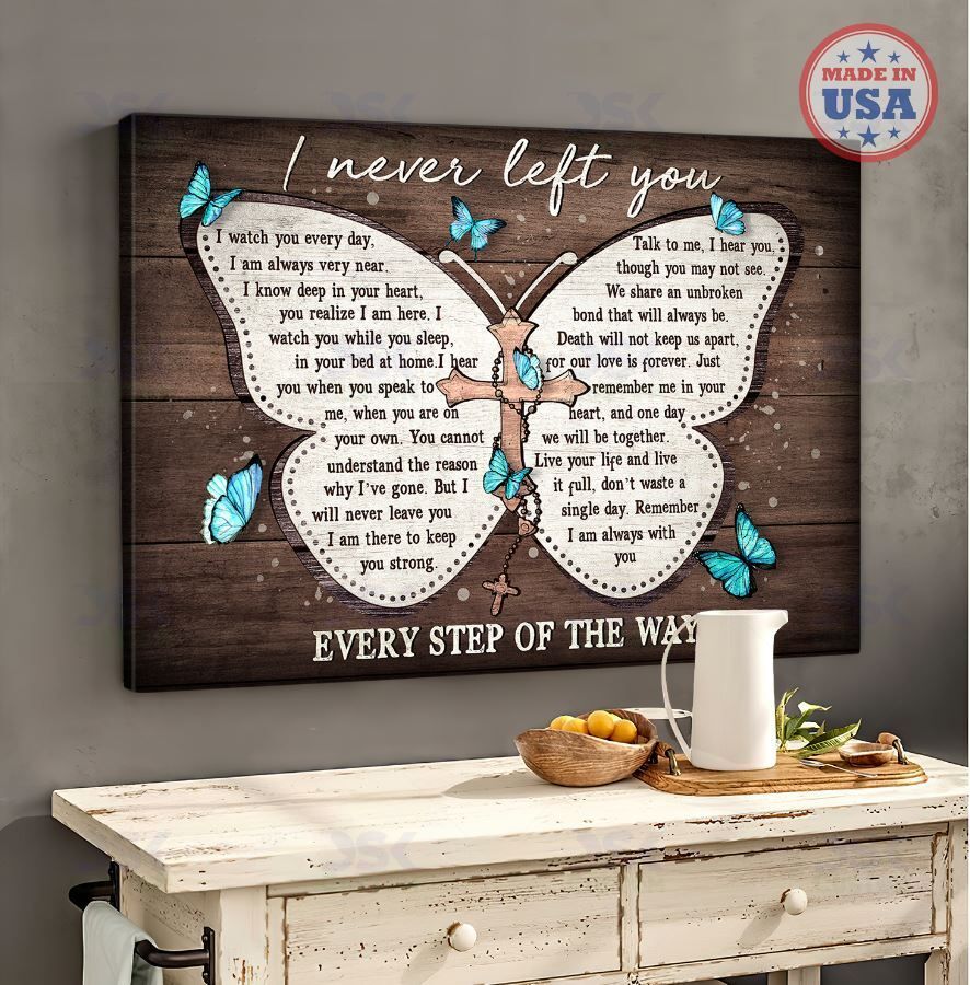 Butterfly – Canvas Wall Art Home Decor I Never Left You [Id1-D]