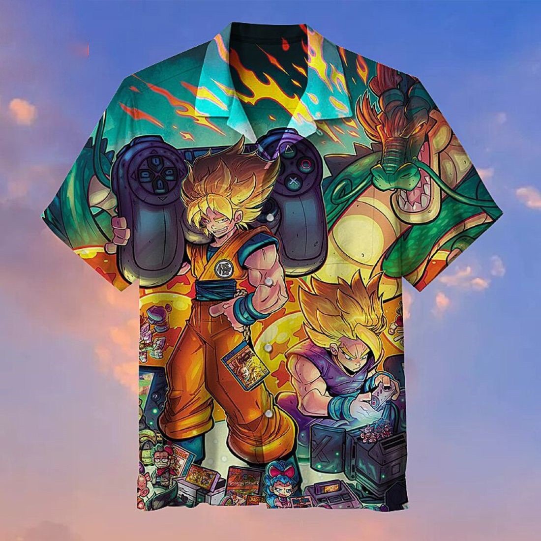 Dragon Ball Super Hero All Over Print Hawaii Shirt Ha3710