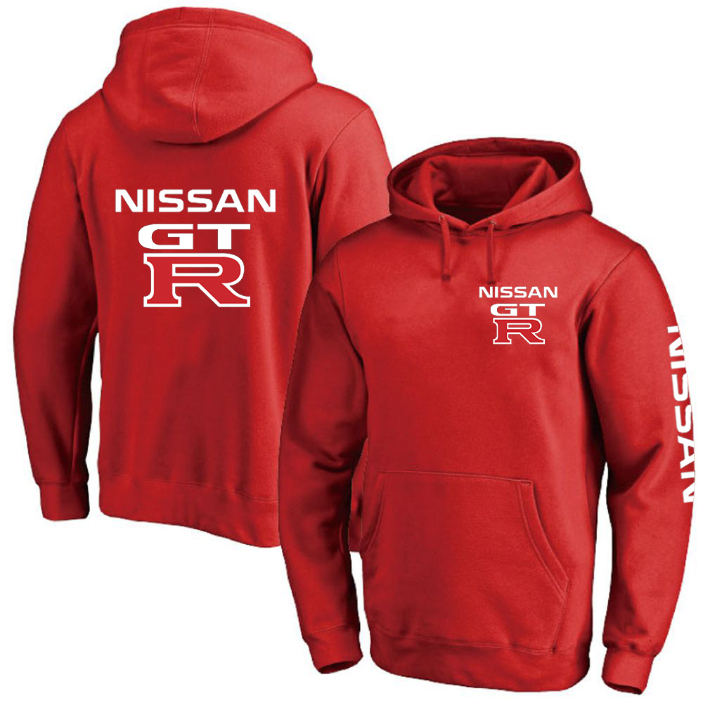 2022 New Nissan GTR Fashion Brand Men’s Print Hoodies Spring Autumn Casual Cotton Harajuku Solid Color Custom Sweatshirt Tops alx