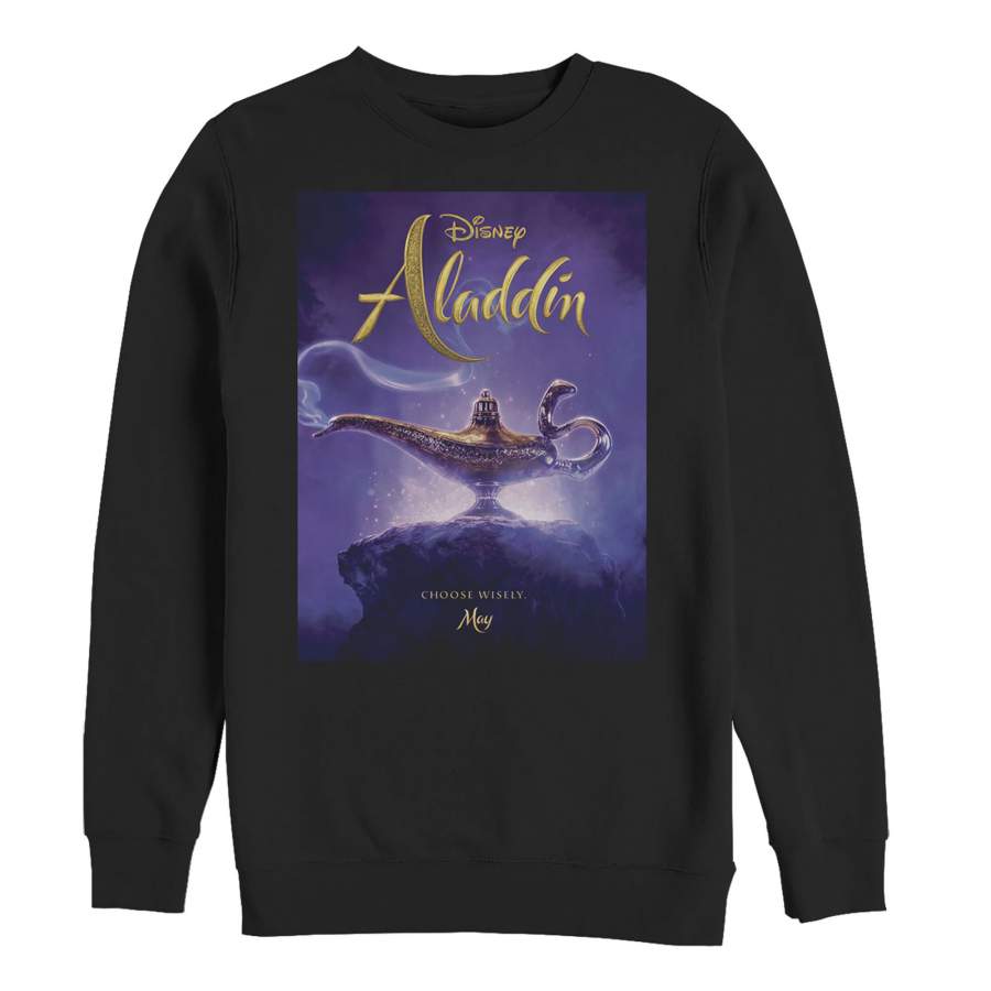 Aladdin Men’s Movie Poster Magic Sweatshirt