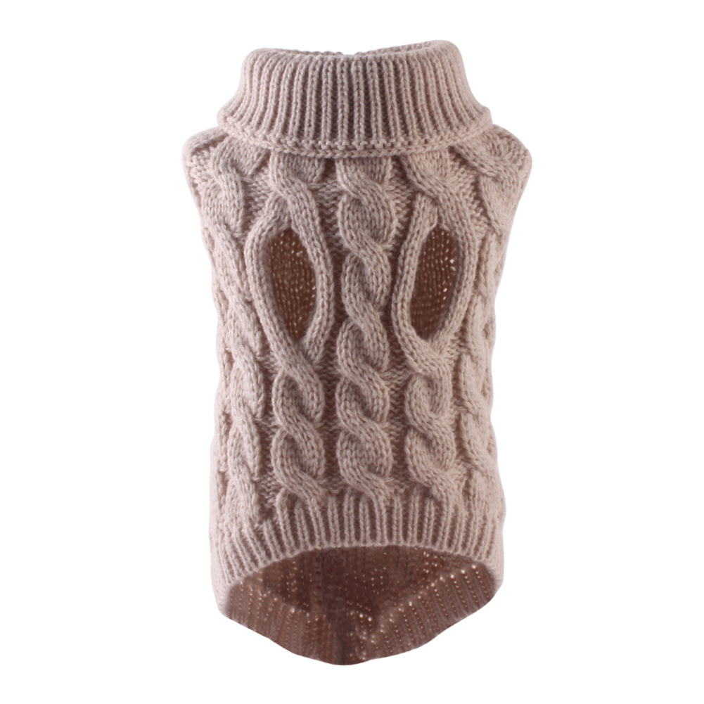 Cosy Dog Cat Sweater Clothing Winter Turtleneck Knitted Pet Dog Puppy Clothes Costume For Small Dogs Cats Chihuahua Outfit Vest alx