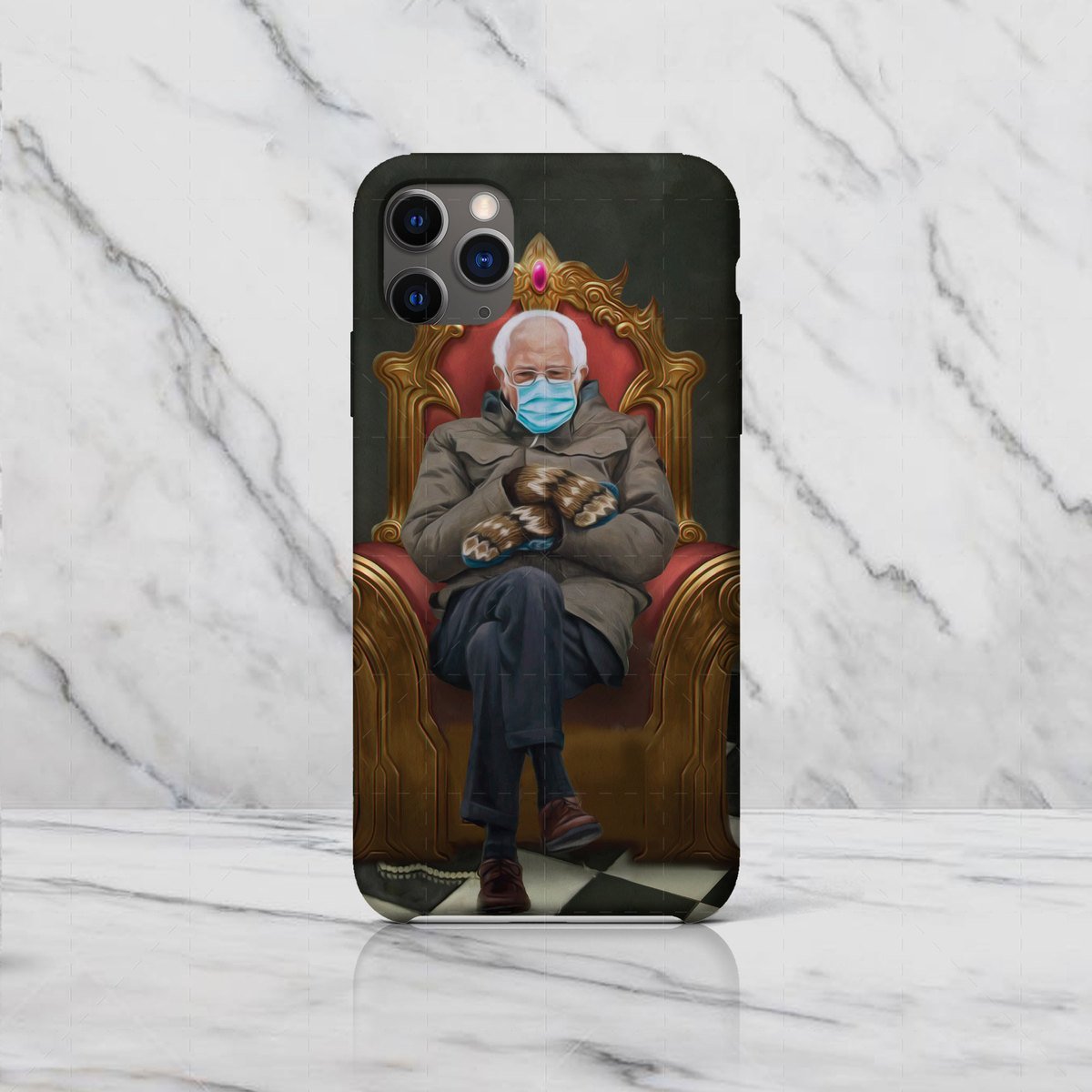 Bernie Meme Phone Case