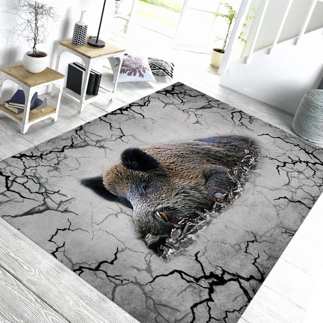 Casespring 3D Boar Custom Carpet