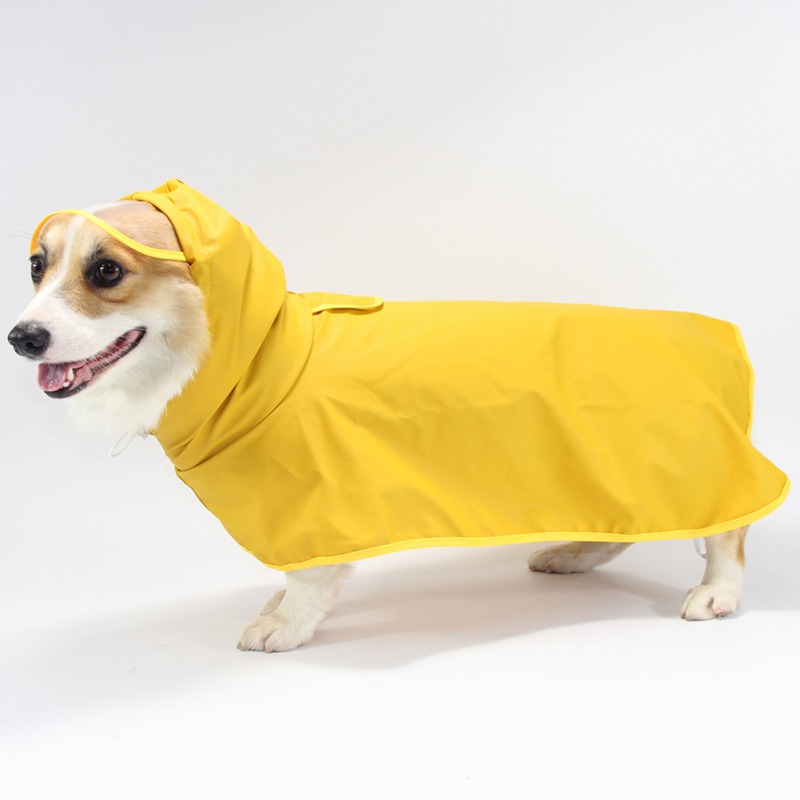 M-8XL Pet Dog Raincoats Reflective Small Large Dogs Rain Coat Waterproof Jacket Fashion Outdoor Breathable Puppy Clothes alx