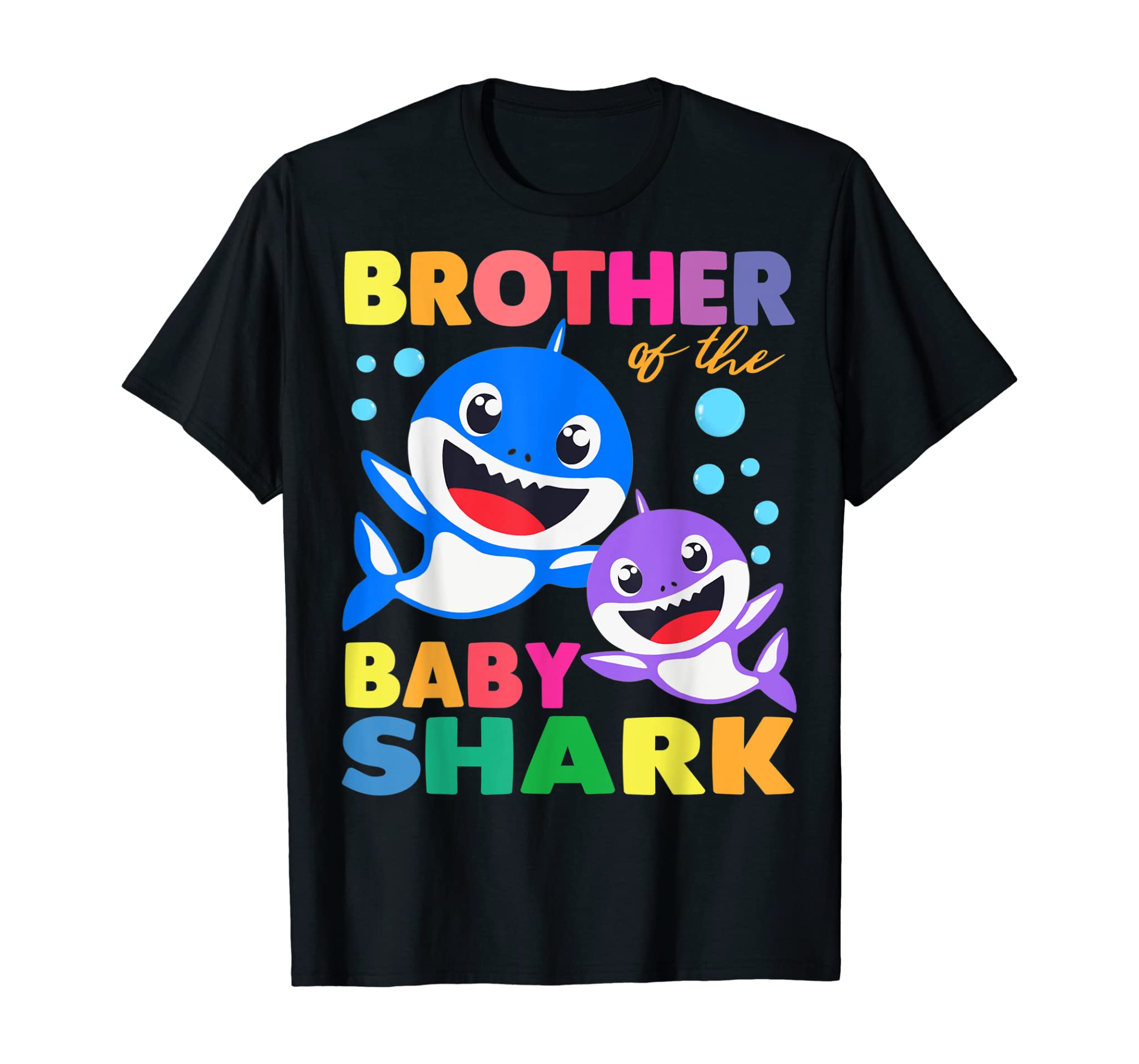 Brother Of The Baby Shark Birthday Brother Shark Shirt