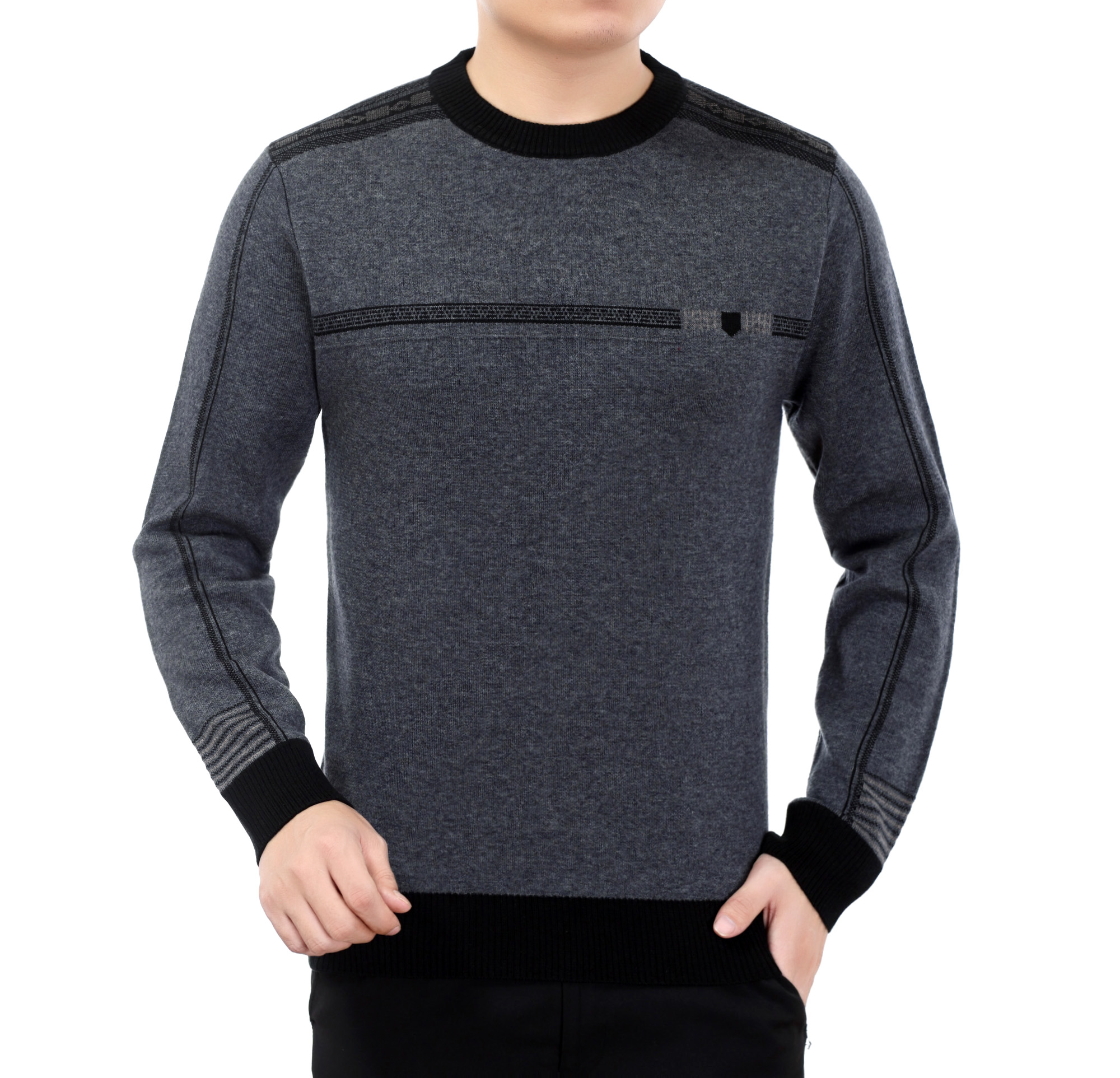 2022 New Fashion Brand Sweater For Mens Pullovers Thick Slim Fit Jumpers Knitwear Wool Autumn Korean Style Casual Mens Clothes alx