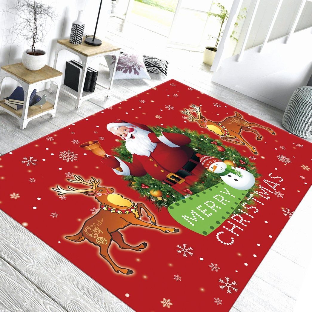 Casespring 3D Custom Square Carpet Christmas