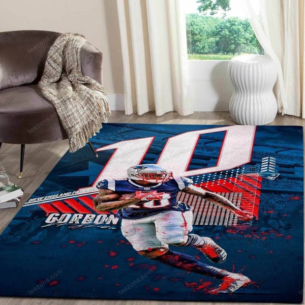 New England Patriots Area  Sku 260 Rug