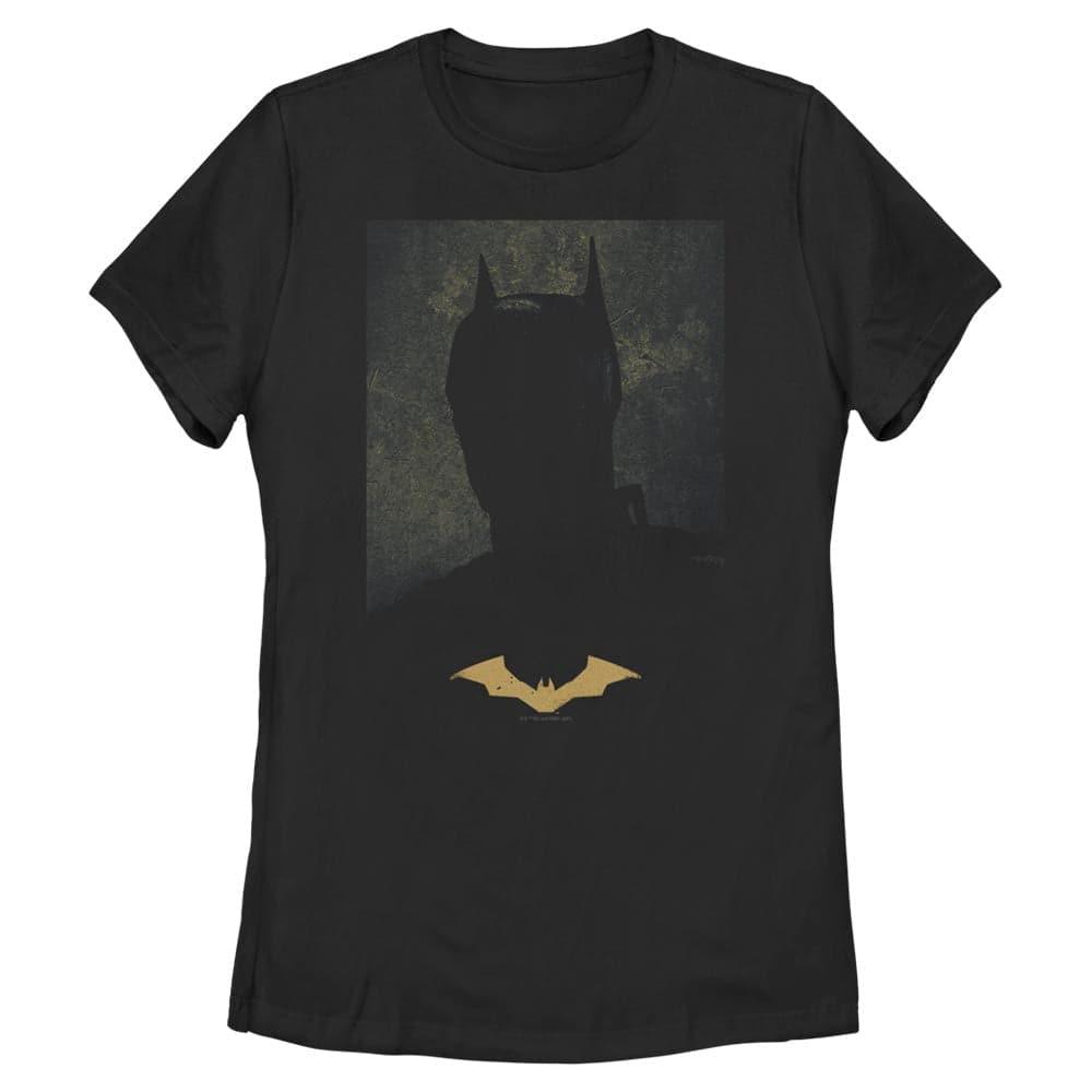 Bat Portrait – The Batman Black Women’S Cut Tee