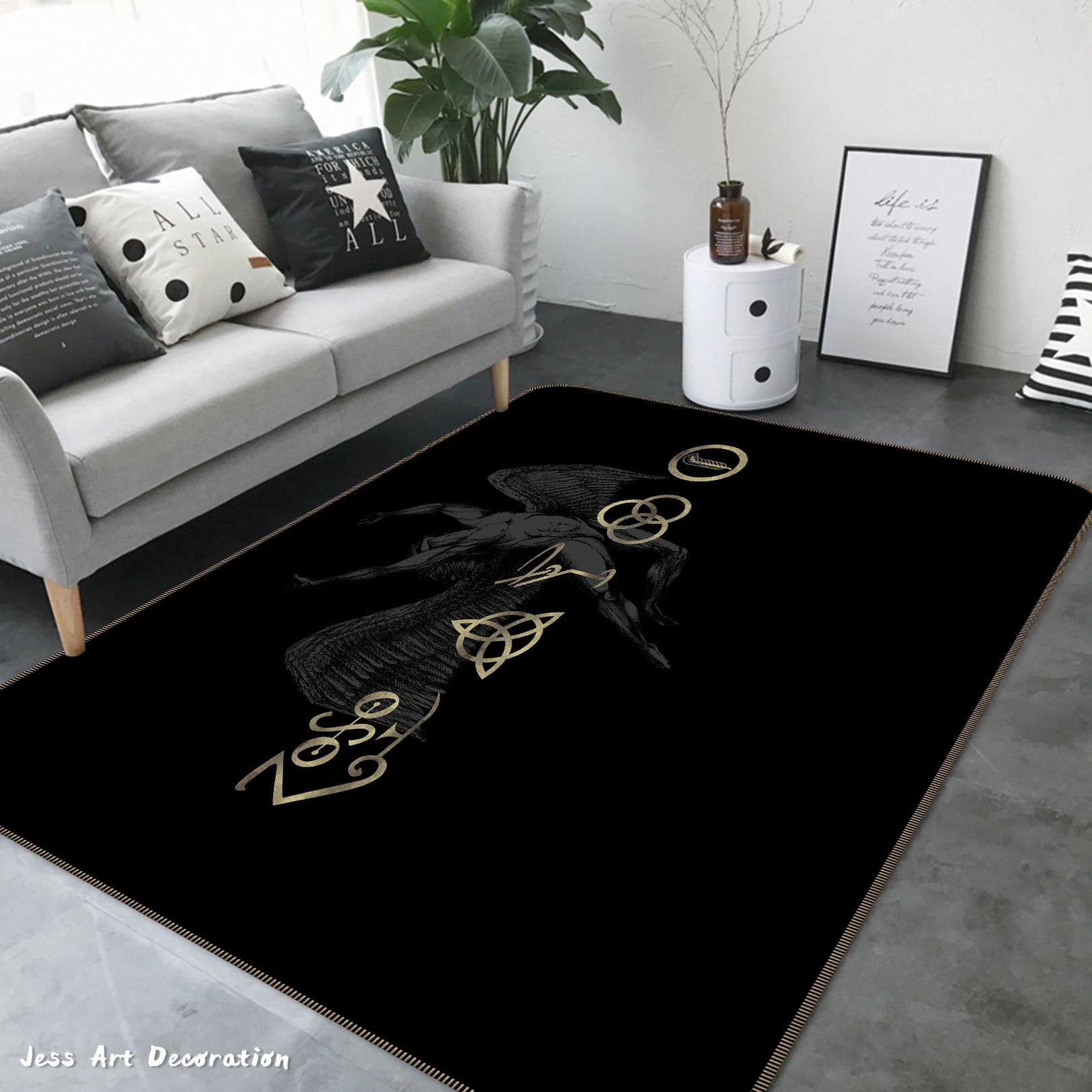 3D Led Zeppelin Band Non-Slip Rug Mat 70