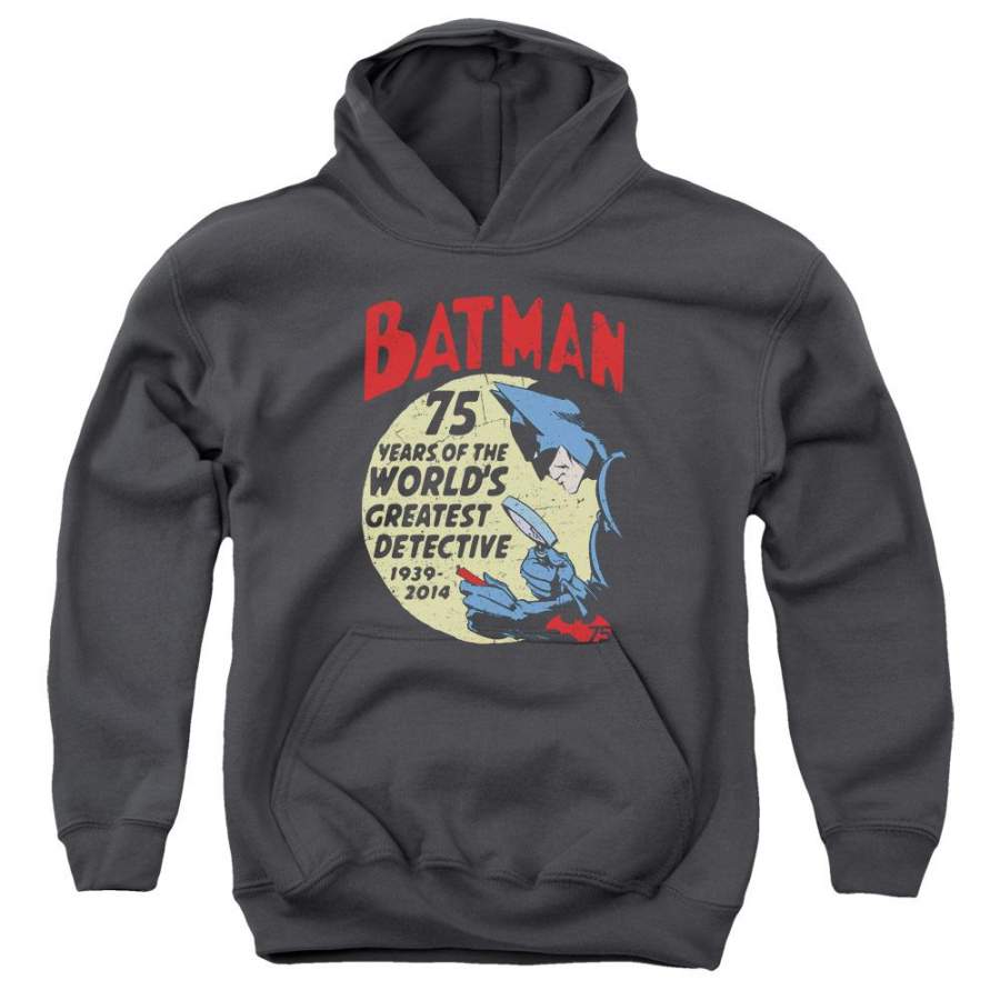 Batman – Detective 75 Youth Pull Over Hoodie