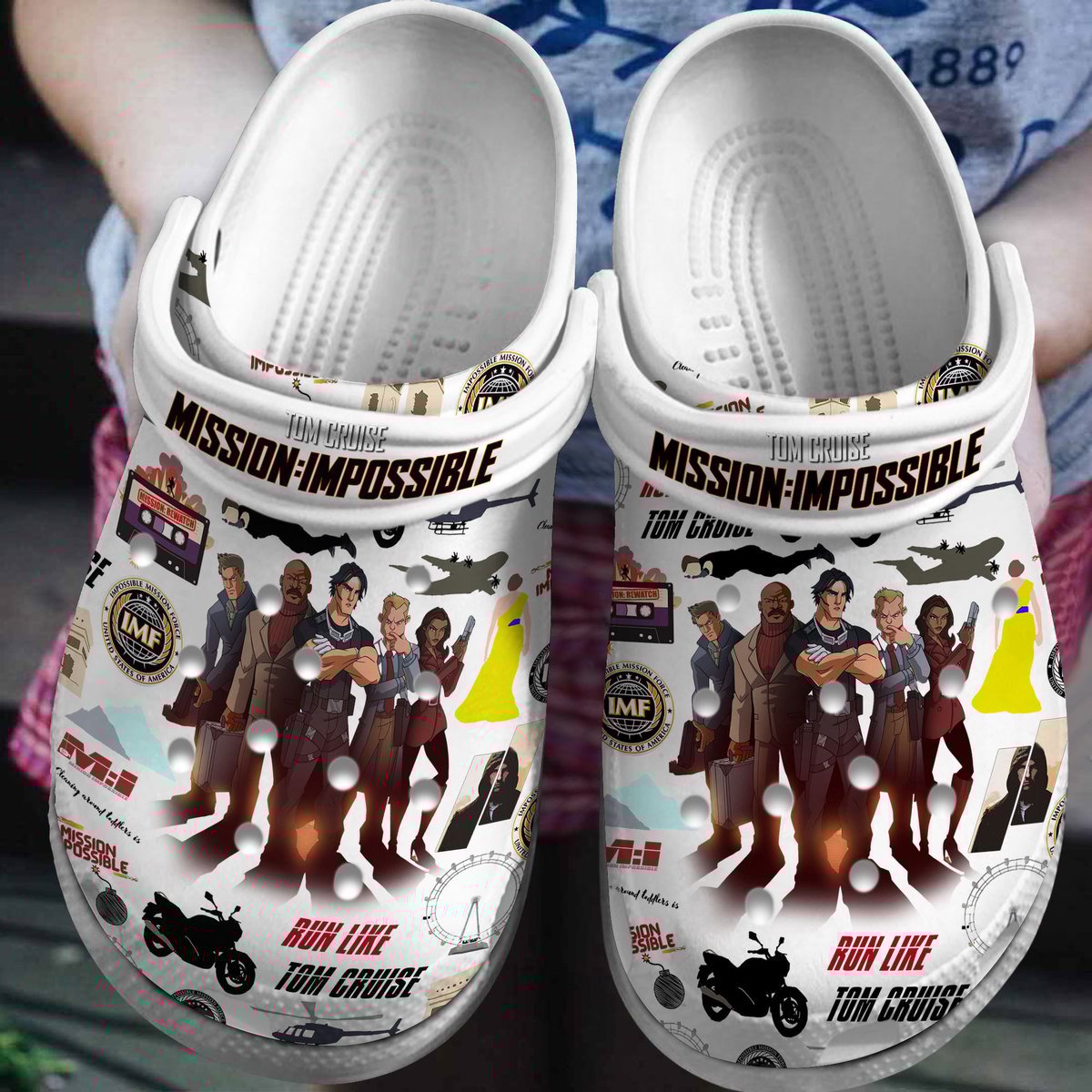 Tom Cruise Mission Impossible Movie Crocss Clogs For Men Women And Kid Tr1805116568-1
