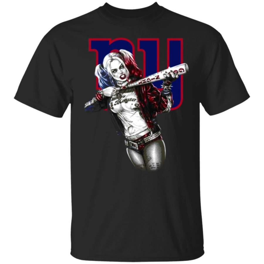 Favorable New York Giants Harley Quinn shirt