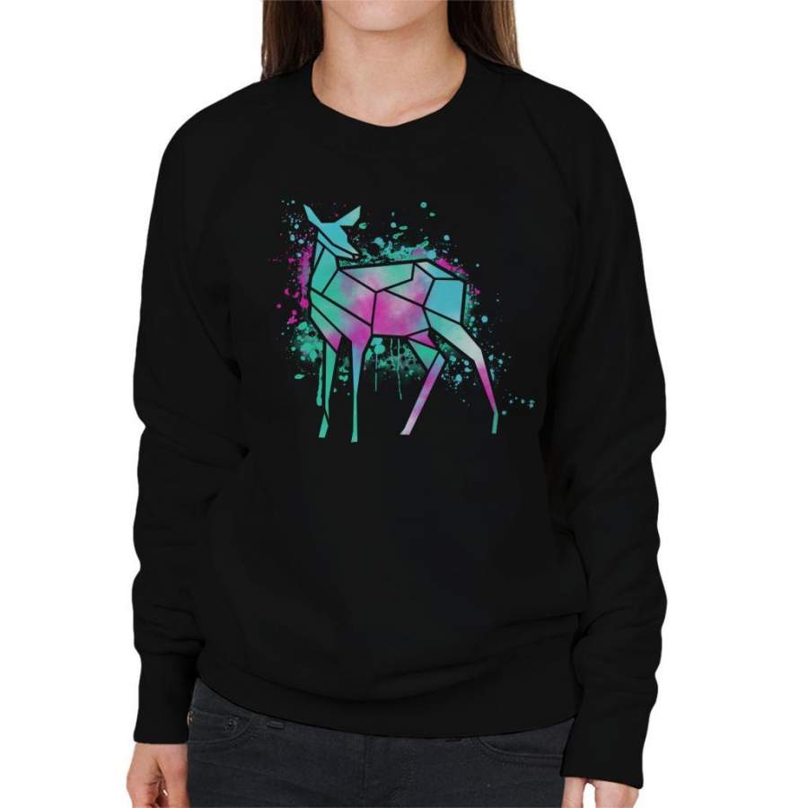 Neon Deer Women’s Sweatshirt