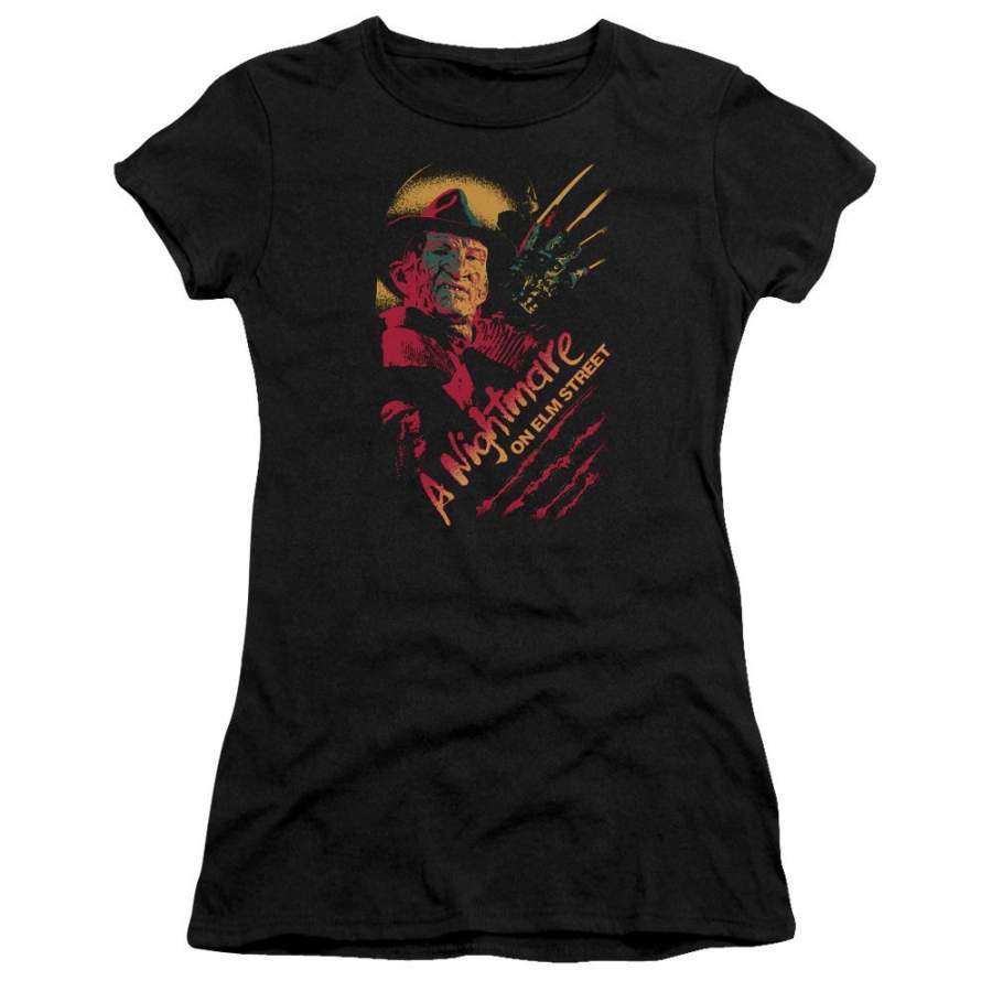 A Nightmare on Elm Street Freddy Claws Juniors T-Shirt