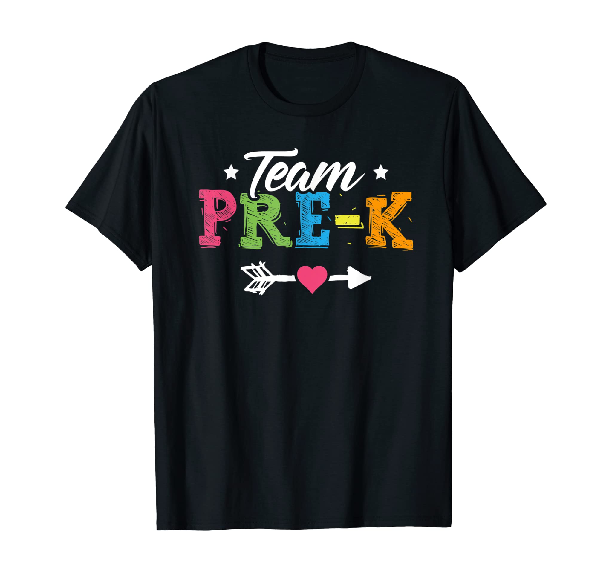 Team Pre-K Shirt PreSchool Teacher Student Back To School T-Shirt