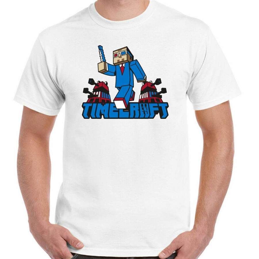 TimeCraft T-Shirt y Minecraft Tee Top