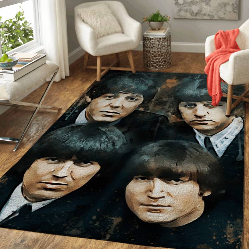 The Beatles – Eleanor Rigby Song Art Area Rug