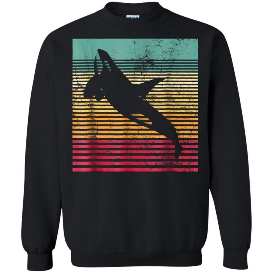 AGR Killer Whale Shirt Retro Vintage Sweatshirt